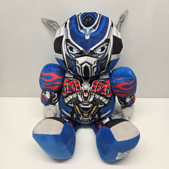 Build a Bear Transformers Optimus Prime Masked Teddy Bear 16" Plush Stuffed Toy - Picture 2 of 5